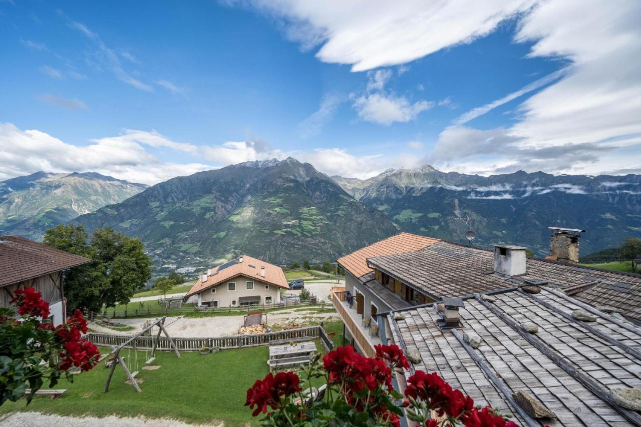 Thaler-Hof Ferienhaus Fichtnhittl Lagundo Exterior foto