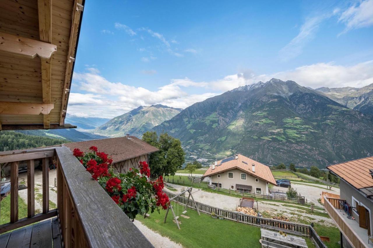 Thaler-Hof Ferienhaus Fichtnhittl Lagundo Exterior foto